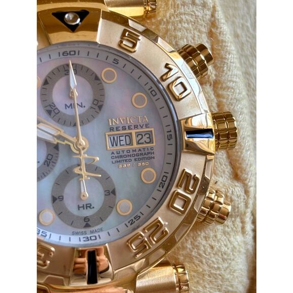 Invicta 13029 Reserve Subaqua Noma I Limited Swiss Valjoux 7750 Mother-of-Pearl - Picture 2 of 12